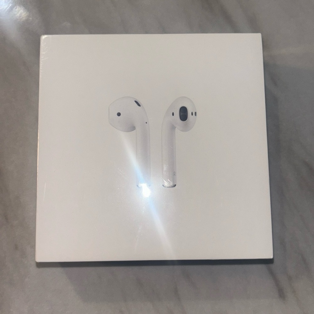 AirPods with charging case
